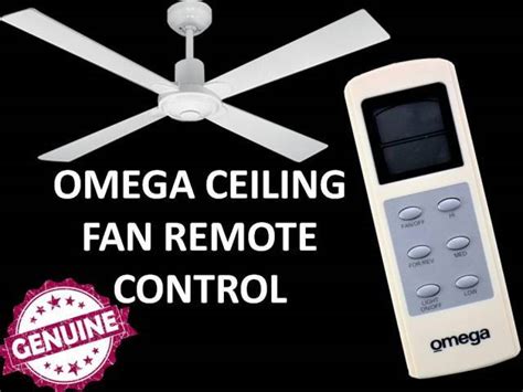 omega fan remote older type